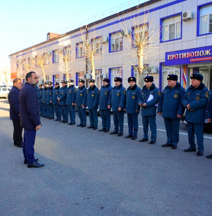 Учебно-методические сборы в  ГКУ РД «Противопожарная служба  Республики Дагестан»