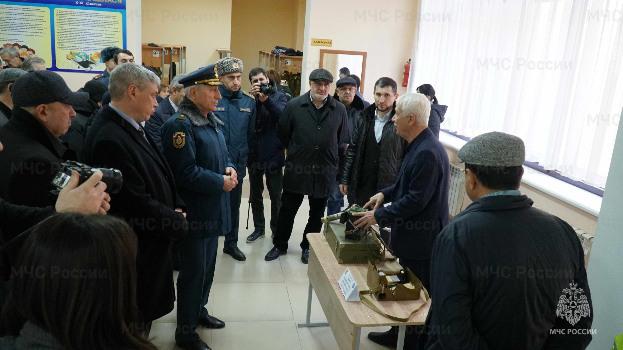 Комплекс мероприятий, приуроченный к Всемирному Дню гражданской обороны, прошел в г. Каспийске