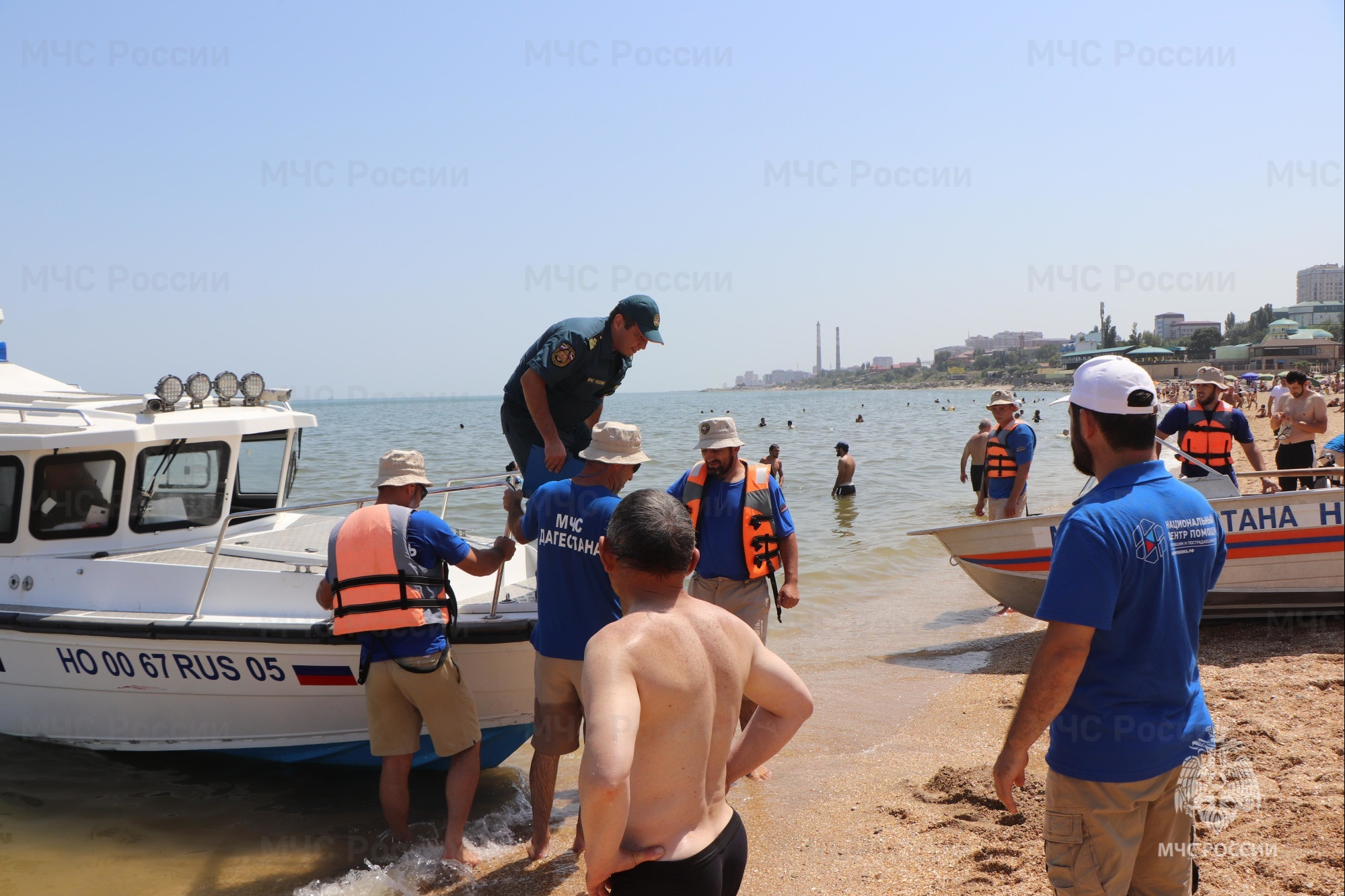 В акватории Каспийского моря провели рейдовые мероприятия