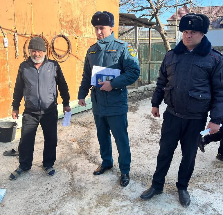 Подворовые обходы в СНТ  городского округа «город Каспийск»