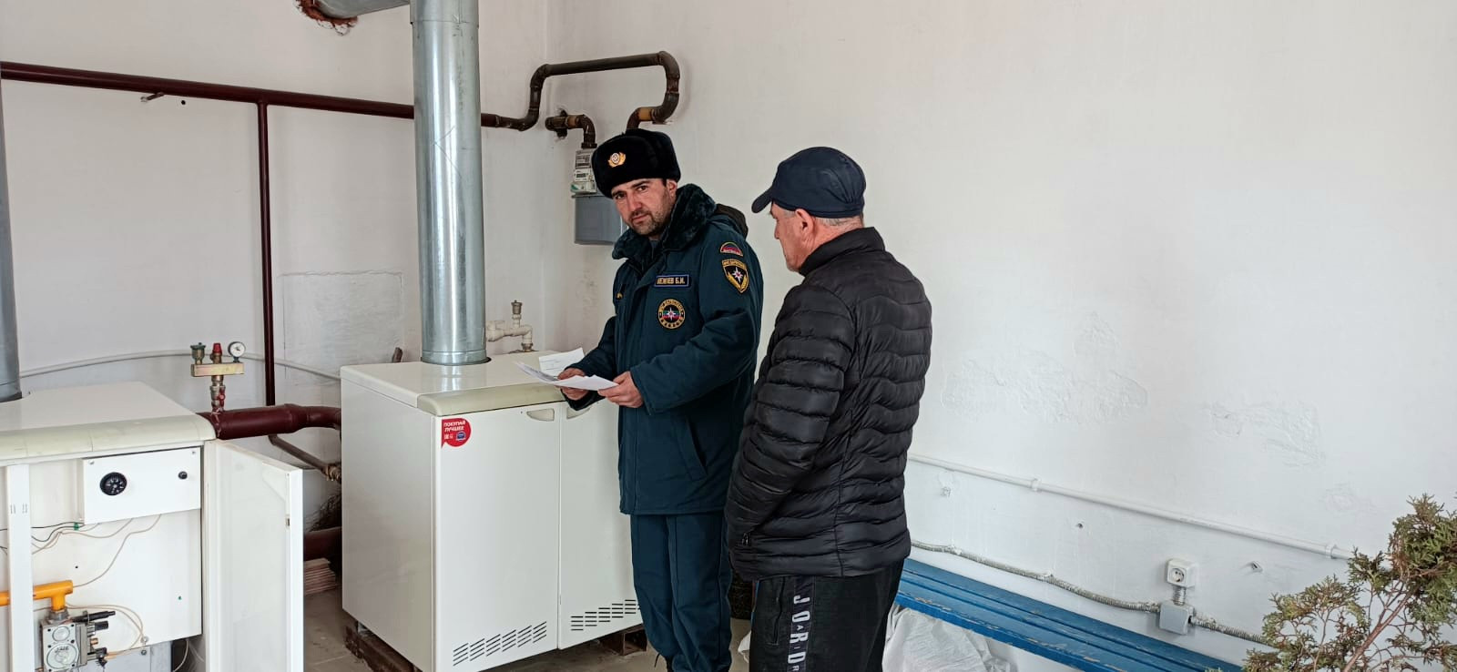 Профилактические мероприятия с населением в области пожарной безопасности  ПЧ-57 с. Нижнее Казанище