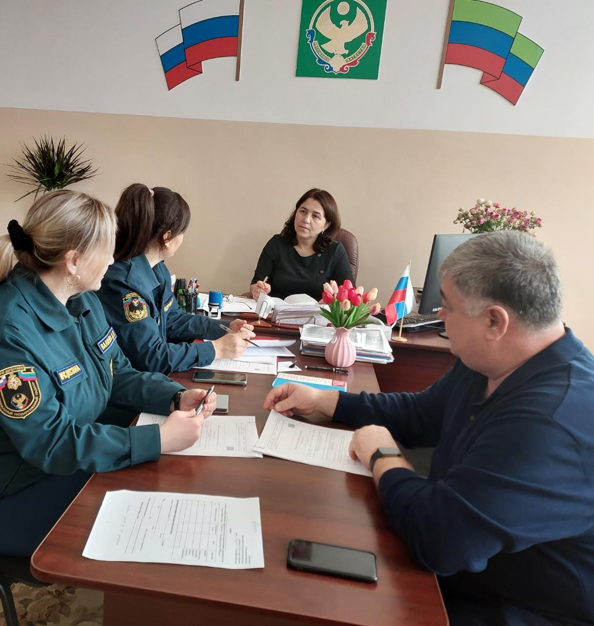 Профилактический визит на объектах надзора в г. Избербаш