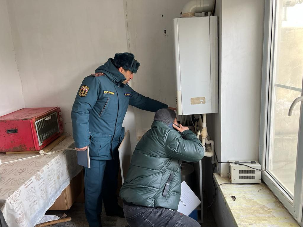 Подворовые обходы в частном секторе  городского округа «город Каспийск»