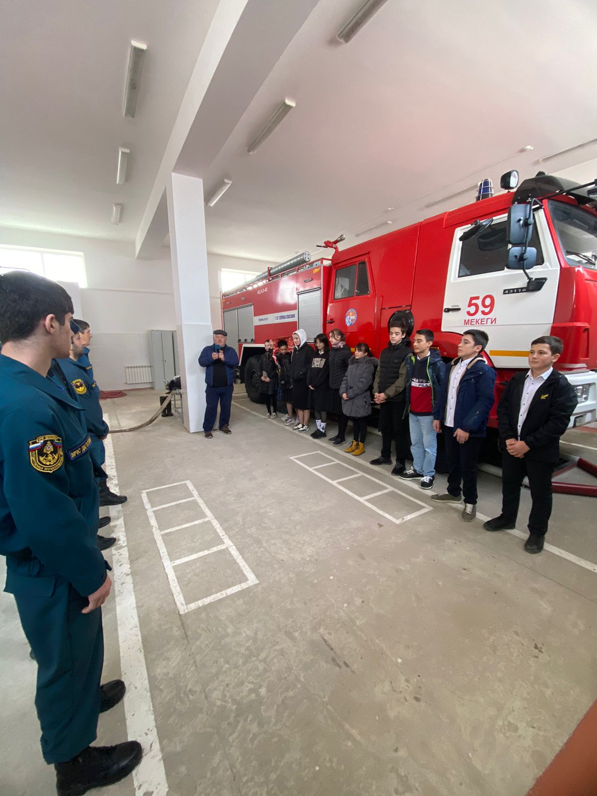 День открытых дверей в пожарной части № 49  с.Мекеги Левашинского района