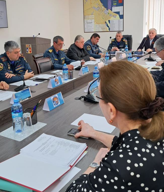 КЧС в городе Каспийск