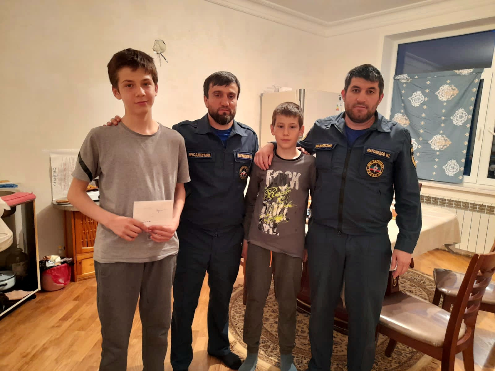Поддержка семей работников, погибших при исполнении служебного долга.