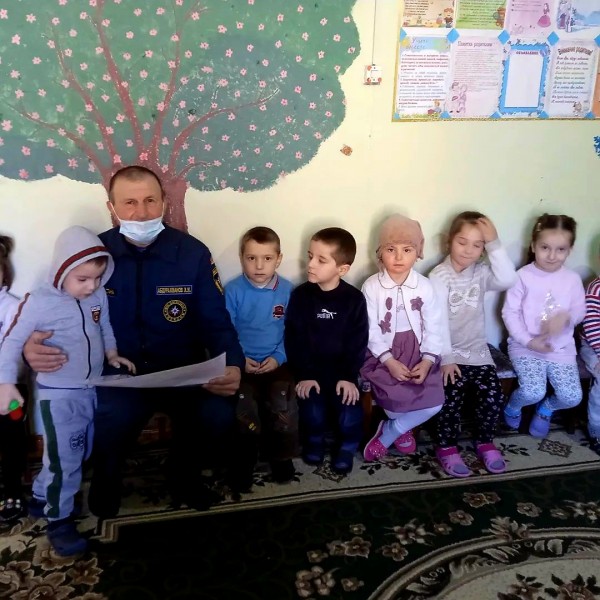 Урок безопасности для воспитанников ДОУ и СОШ с.Гента и с.Тлях Шамильского района.
