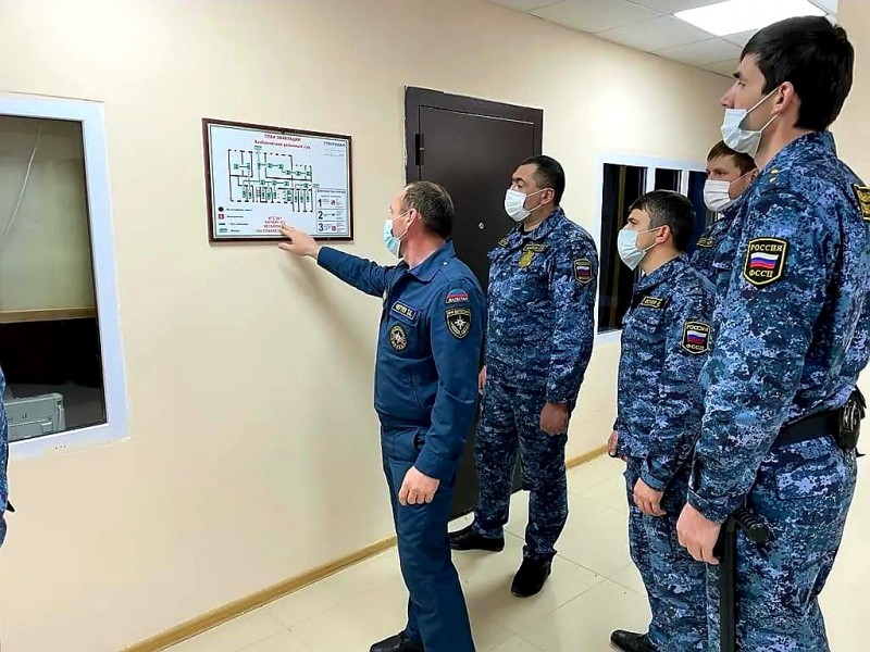 В с. Дылым Казбековского района проведен профилактический инструктаж по пожарной безопасности