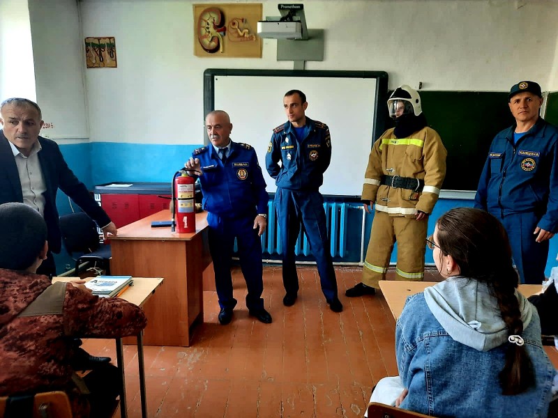 Урок безопасности в СОШ с.Уркарах