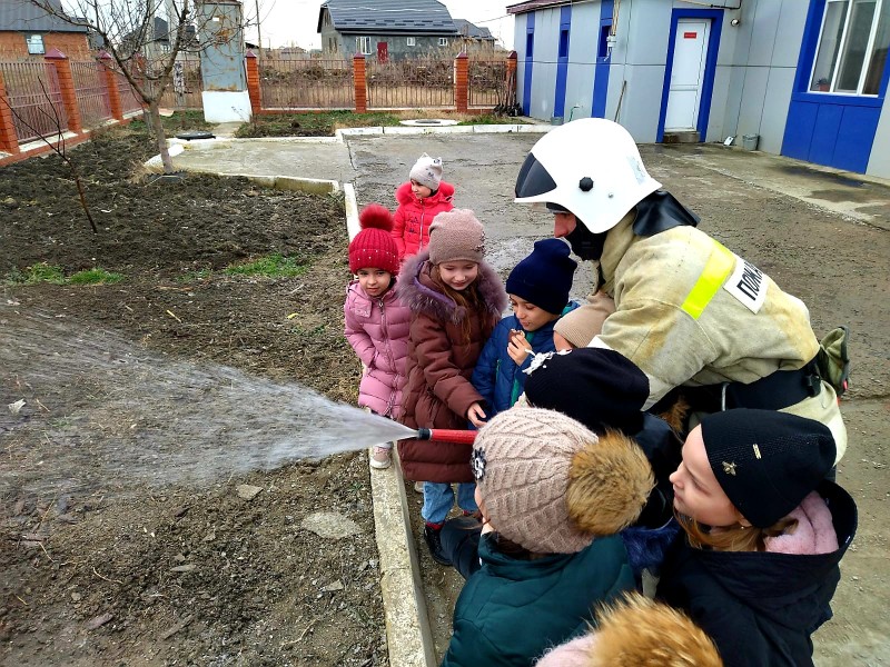 День открытых дверей прошел в ПЧ-60 ГКУ РД «ППС РД» с.Куруш Хасавюртовского района.