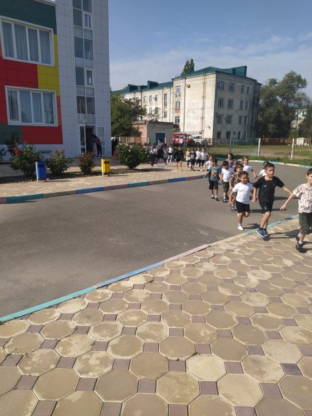 Учебная эвакуация в МБДОУ «Детский сад № 32 «Соколенок»