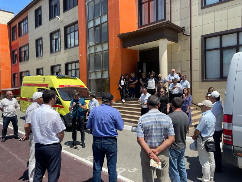 Учебно-методический сбор эвакоорганов г. Каспийск
