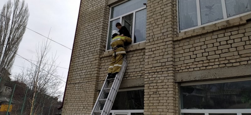 В Гергебильском районе провели пожарно-тактические учения в СОШ №1