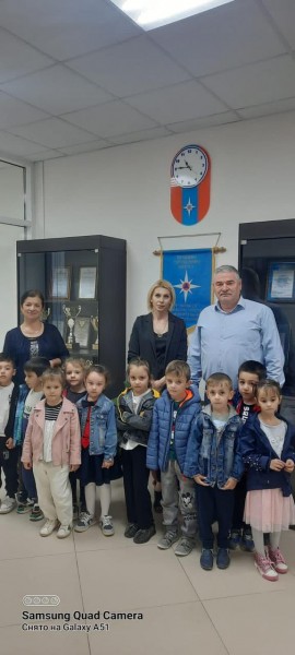 В рамках «Месячника безопасности» мероприятия с дошкольниками