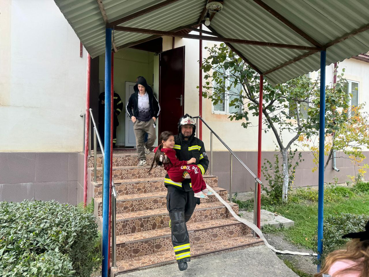 Огнеборцы ПЧ-50 провели пожарно-тактическое занятие в детском санатории