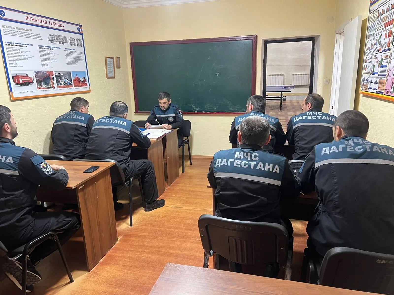 «Память о подвиге». В пожарных частях прошли памятные мероприятия.