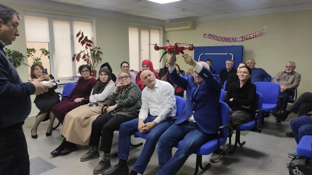 Занятие по БПЛА с работниками «Дагводресурсы».