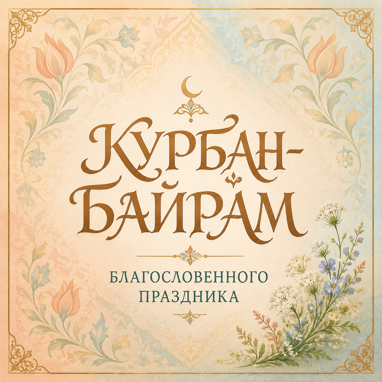С праздником Курбан - Байрам