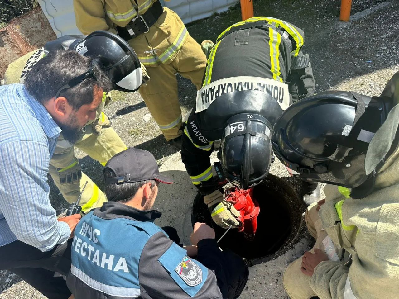 Личный состав ПЧ-64 с. Рахата осуществил многоцелевой выезд в село Шодрода Ботлихского района.