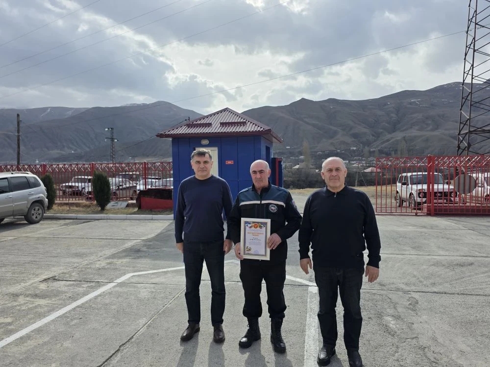 Руководство ГКУ РД «Противопожарная служба РД» посетило с рабочим визитом Ахтынский район