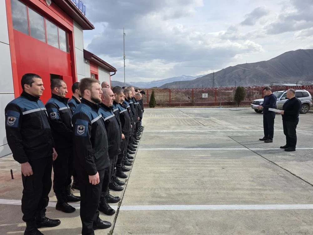 Руководство ГКУ РД «Противопожарная служба РД» посетило с рабочим визитом Ахтынский район