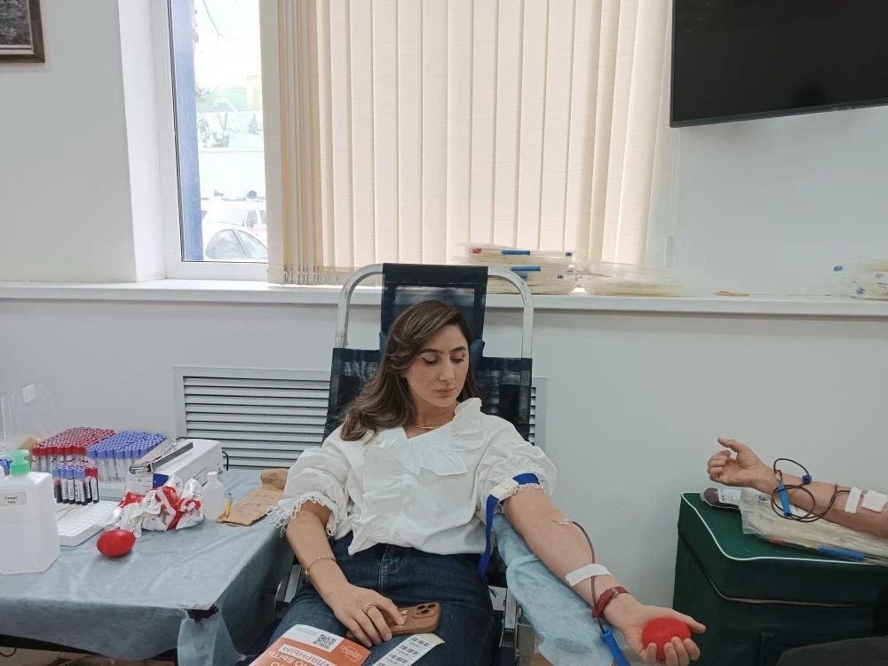 Руководство и работники ГКУ РД «Противопожарная служба Республики Дагестан» приняли участие в донорской акции.