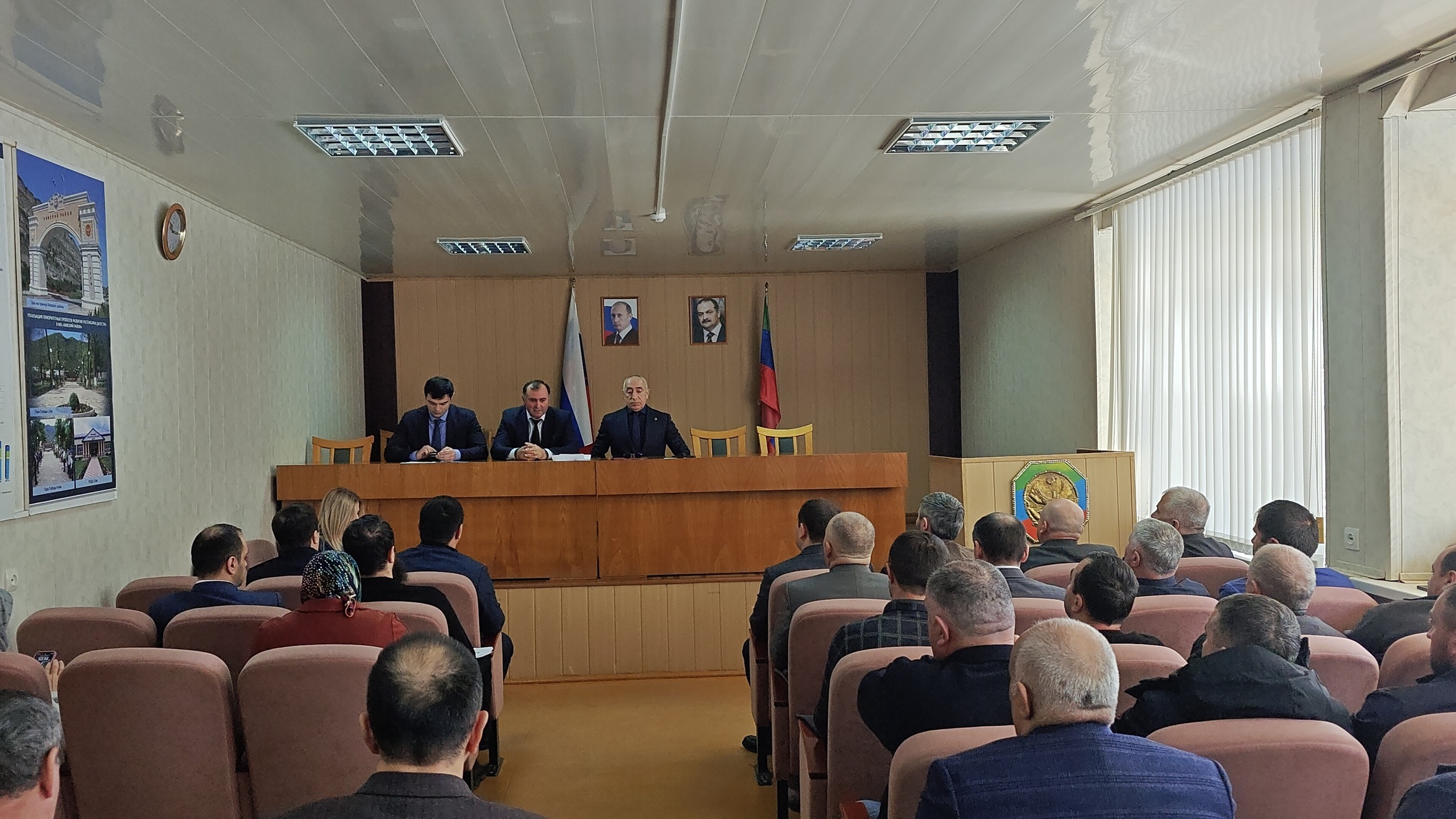 Нариман Казимагамедов посетил с рабочей поездкой Хивский район