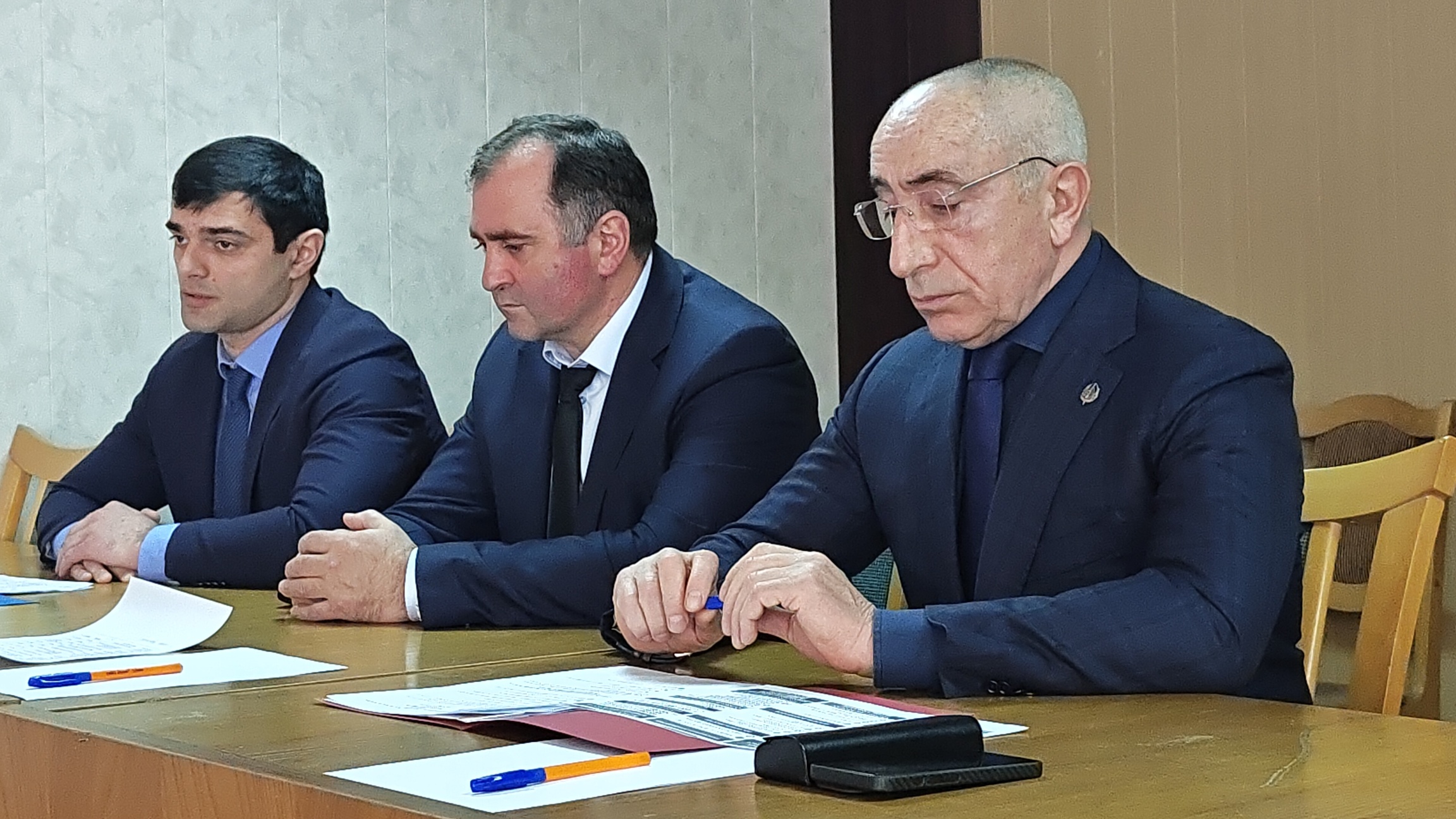 Нариман Казимагамедов посетил с рабочей поездкой Хивский район