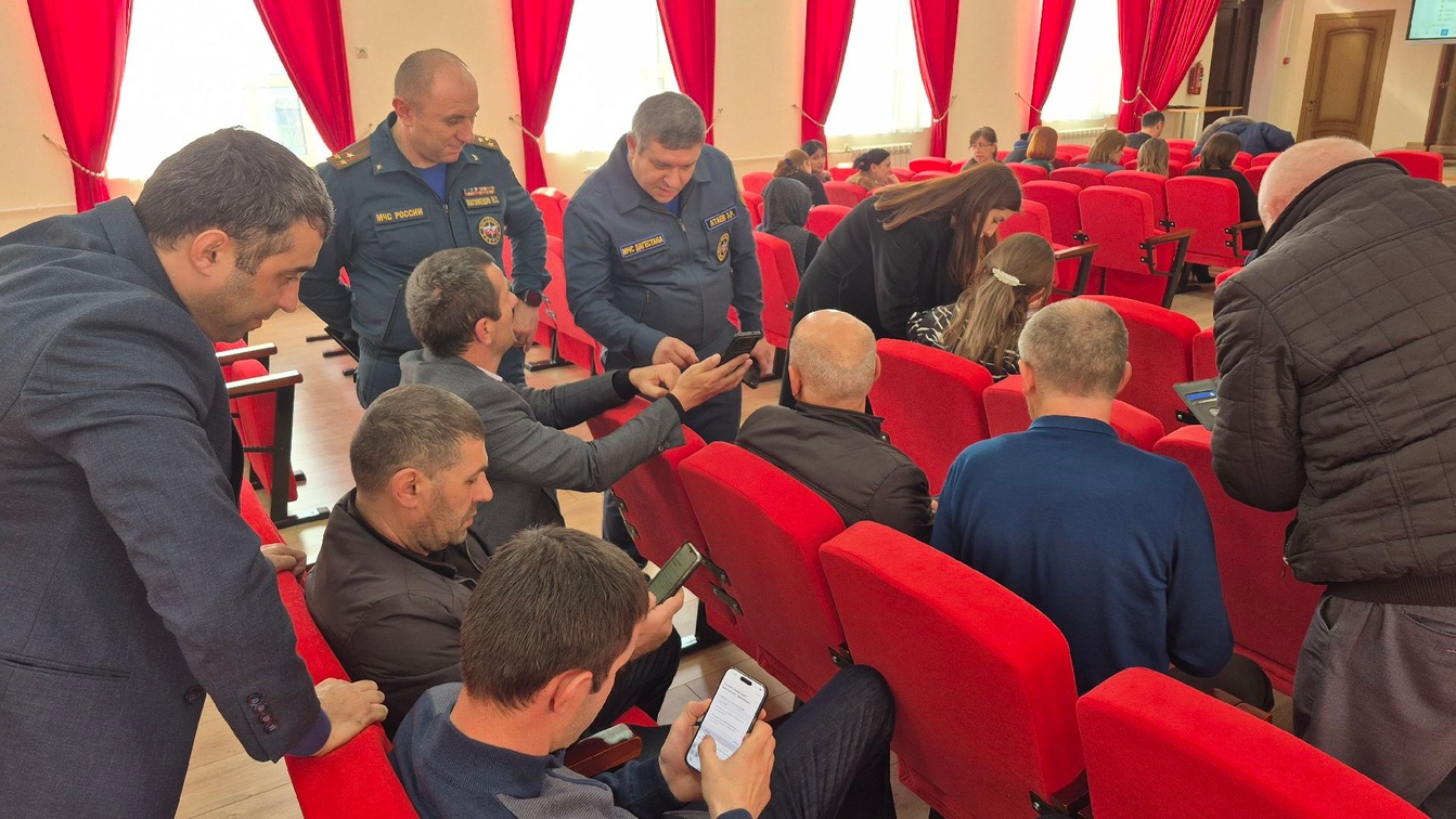 В Сулейман-Стальском районе стартовали Всероссийские командно-штабные учения