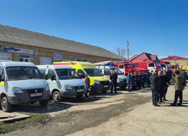 В Сулейман-Стальском районе стартовали Всероссийские командно-штабные учения