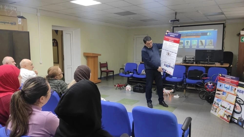 Занятие по БПЛА с работниками «Дагводресурсы».