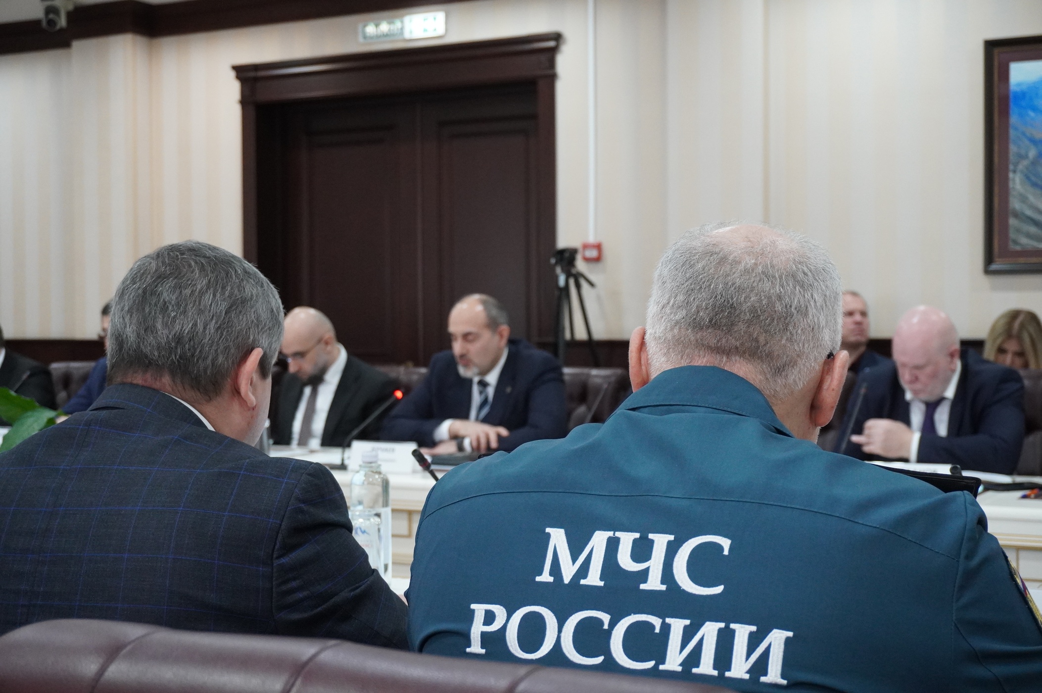 В Ситуационном центре республики Дагестан прошло первое в этом году Заседание КЧС