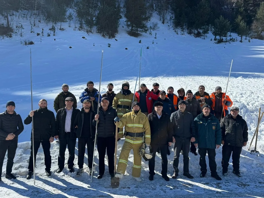 Работники ПЧ-47 приняли участие в тактико-специальных учениях по ликвидации последствий схода снежной лавины