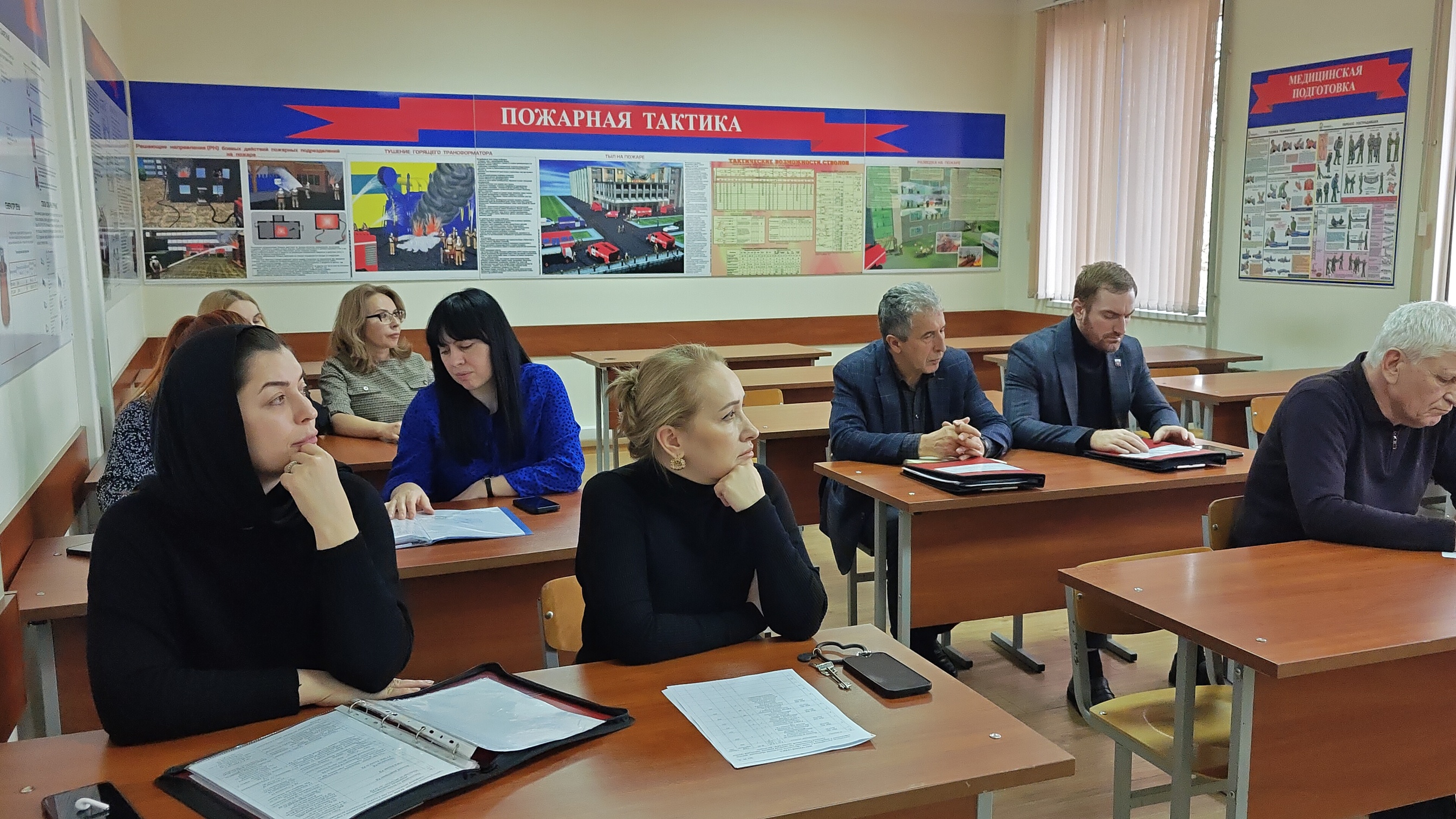 Занятия по мобилизационной подготовке в МЧС Дагестана.