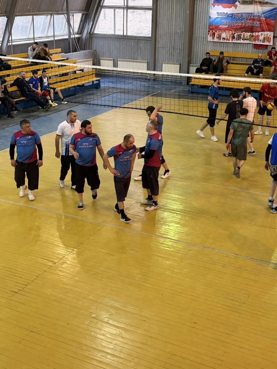 Огнеборцы ПЧ-45 приняли участие в турнире по волейболу, посвящённом участникам СВО, а также Году народного единства.