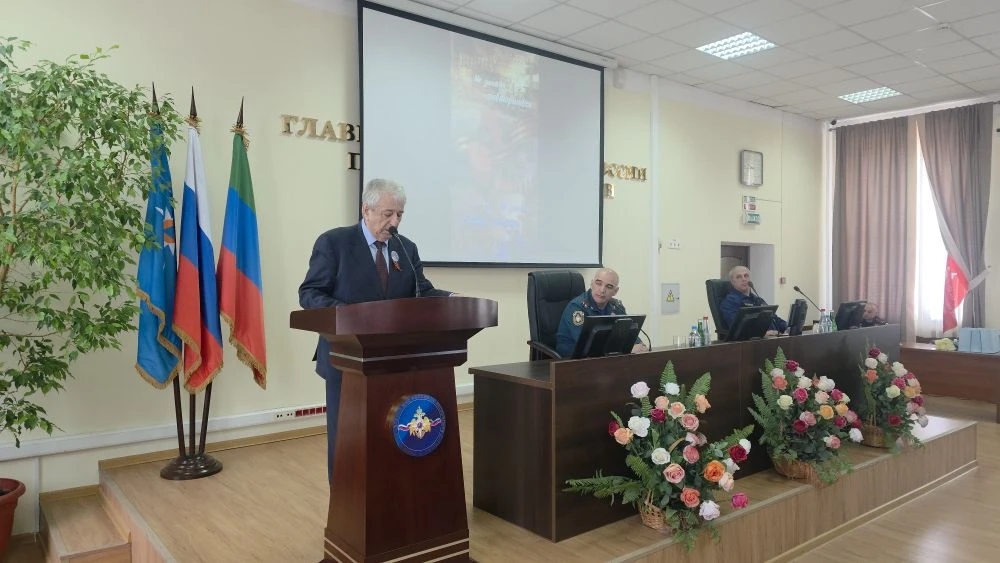 В МЧС республики прошло торжественное мероприятие, посвященное 81-й годовщине Победы в Великой Отечественной войне.